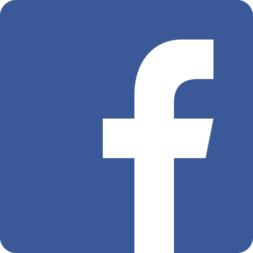 Facebook logo consisting of a blue background and the letter "f."